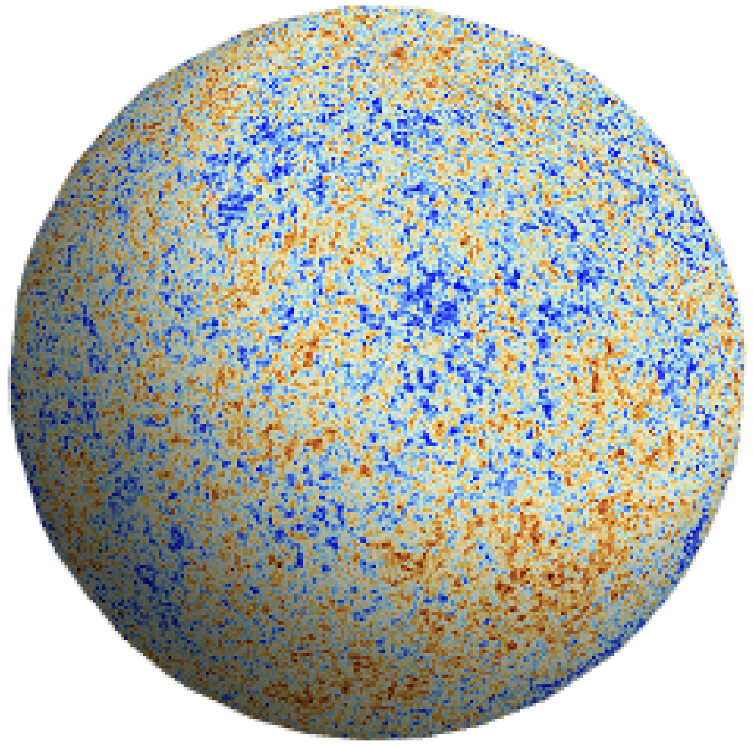 WMAP cosmic microwave background image